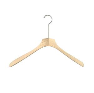 Cintre élégant en bois de pin de qualité supérieure Style durable intemporel Canne lourde pour chaque garde-robe de placard et de magasin - Product Image 1