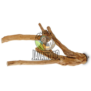 Perchoir oiseau le plus vendu de taille XL avec motif solide, cadre solide et durable en bois au meilleur prix - Product Image 2