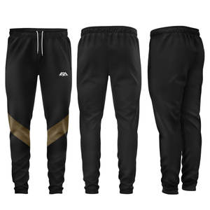 High Quality Custom Men's Jogger Sweatpants Corduroy Fabric Mid Waist Waterproof Cotton <b>for</b> Summer Winter Weather Casual Style - Product Image 1