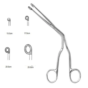 Pinces Magill en acier chirurgical inoxydable, instruments chirurgicaux orthopédiques manuels, classe I, modèle MF-08606, garantie 5 ans - Product Image 1