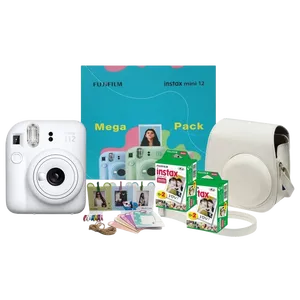 ซื้อกล้องโพลารอยด์ FUJIFILM Instax Mini 12 Mega Pack พร้อมฟิล์ม 40 ชิ้น - Product Image 1