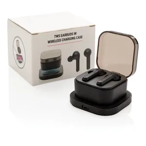 Auricolari TWS con Design XD Personalizzato e Custodia di Ricarica in Plastica, Gadget USB Promozionali Portatili - Product Image 3