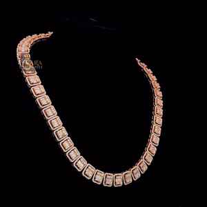 Alta calidad 10mm Baguette Moissanite diamante tenis cadena hecha a mano estilo Hip Hop cuerpo joyería bodas aniversarios regalos - Product Image 2