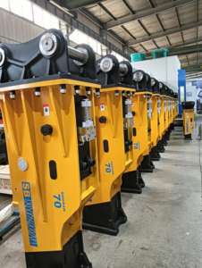 Гидравлический молоток <span class=keywords><strong>SOOSAN</strong></span> SB70 для экскаватора или экскаватора-погрузчика - Product Image 2