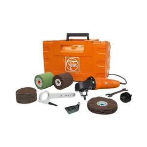 Pulidora Profesional de Acero Inoxidable de 1200W con Velocidad Variable, Características Ergonómicas de Seguridad - Máquina de Pulir y Rectificar Superficies - Product Image 6