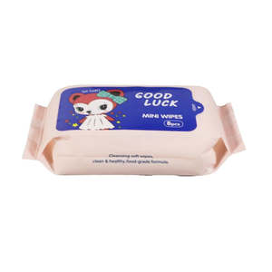 Production OEM, lot de 6 lingettes nettoyantes spéciales 14x15cm, lingettes en tissu non tissé à l'eau pure pour enfants et adultes - Product Image 6