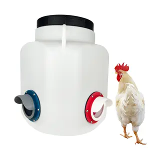 Animal and Poultry Husbandry Equipment Poultry Feeder Chicken Roosters Quails Turkeys Feeding System DC-DIY1FS fast shipping