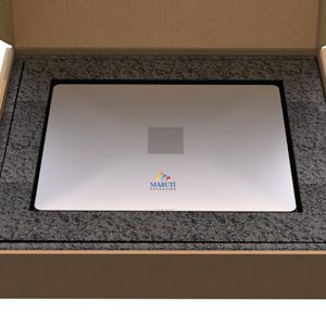 Tùy chỉnh kraft giấy máy tính xách tay vận chuyển hộp bền sóng với lớp phủ UV Matt cán xách tay bọt chèn logo <span class=keywords><strong>in</strong></span> - Product Image 5
