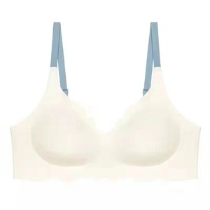 Trace Top Ropa interior de mujer Sin anillo de acero Deseo puro Cómodo Soporte superior Sling Ajustable Belleza Sujetador trasero Sección delgada - Product Image 6