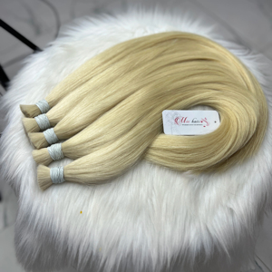 Vente en gros 100% vietnamien remy humain en vrac extension de cheveux cuticule alignée couleur cheveux en vrac cheveux brésiliens - Product Image 1