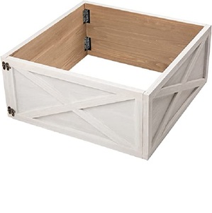 Nouveau Design collier d'arbre rouge en bois pour la décoration d'arbre de noël ornement artificiel collier d'arbre de noël - Product Image 4