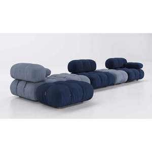 Enia & Licata Modern Design <b>for</b> Camaleonda Navy Blue <b>Sofa</b> Sectional - Product Image 4