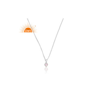 Collar con colgante de piedras preciosas de piedra de luna de arcoíris Natural de plata de ley más vendido, joyería personalizada para mujer, regalo para ella - Product Image 1