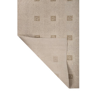 Alfombras de Lana Anudadas a Mano Erbe Ivory con Patrón Geométrico para Decoración de Sala de Estar o Pasillo, Tamaño Grande - Jaipur ZA GS-39 - Product Image 5