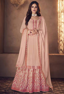 Lehenga choli 2025งานแต่งงานพร้อมงานปักลูกไม้แฟนซีคอลเลกชันดีไซเนอร์อินเดีย - Product Image 3