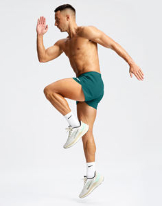 <b>Men</b> Style Workout <b>Shorts</b> Slim Tapered Fit Quick Dry Cotton Blend <b>with</b> Elastic Waist and <b>Zipper</b> <b>Pocket</b> Perfect for Streetwear - Product Image 6