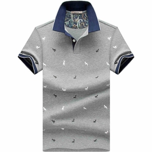 Vente en gros OEM Polo Logo personnalisé grande taille couleur contraste Golf t-shirts coton Sport manches courtes Polo pour hommes - Product Image 1