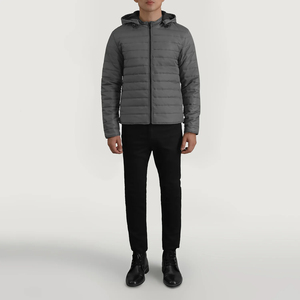 Chaqueta Acolchada Estilo Burbuja, Abrigo de Invierno Cálido con Capucha, Impermeable y Cortavientos, Chaqueta de Moda para Hombre - Product Image 3