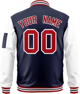 เสื้อแจ็กเก็ตมีแขนเสื้อแจ็กเก็ตบอมเบอร์เสื้อแจ็กเก็ตบอมเบอร์ทีมโลโก้ตามสั่ง - Product Image 5