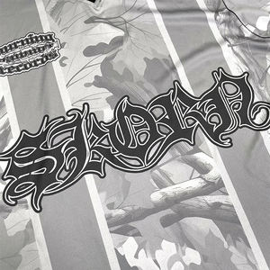 Camiseta retro clásica de secado rápido transpirable de calidad tailandesa al por mayor camisetas de fútbol personalizadas camiseta de fútbol vintage - Product Image 2