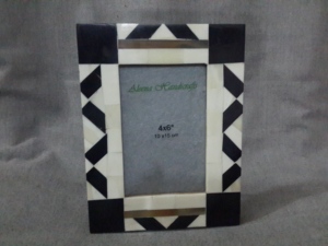Traditional Handcrafted Eco-Friendly High Quality Bone Inlay <b>Photo</b> <b>Frame</b> | Elegant Stocked <b>Frame</b> for Tabletop & Wall Decoration - Product Image 1