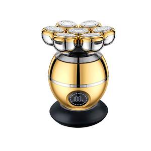 Afeitadora Eléctrica Recargable 5 en 1, Cuchillas Rotatorias Flotantes 7D, Cabezal de Afeitado para Hombres y Mujeres, Kit de Afeitado en Seco/Húmedo IPX7 - Product Image 1