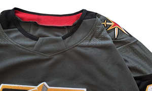 Uniformes y Camisetas de Hockey sobre Hielo Personalizadas de Alta Calidad, 100% Poliéster, Estilo Vegas, Cuello en V, Manga Larga - Product Image 2