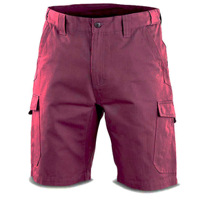 Pantalones cortos Cargo de lona Premium para hombre, cintura elástica, estilo informal multibolsillo para viajes de verano, ropa al aire libre, patrón sólido al por mayor - Product Image 6