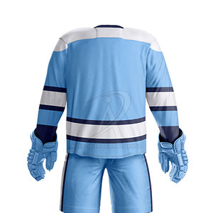 เครื่องแบบฮ็อกกี้น้ำแข็งสำหรับผู้ใหญ่ชุดขนาดใหญ่พิเศษออกแบบโลโก้ได้ตามต้องการ - Product Image 5