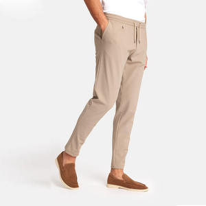 กางเกงลำลองผ้าคอตตอน100% คุณภาพสูงของผู้ชายสวมใส่สบายมีสไตล์เพรียวบางและปกติทนทานยืดได้ทันสมัยสำหรับทุกฤดูกาล - Product Image 2