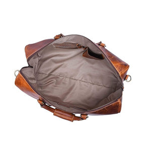 Bolsa de lona de gimnasio ligera con estampado personalizado de alta calidad, cremallera de cuero impermeable, bolsa deportiva de viaje duradera a la moda - Product Image 4