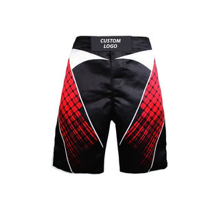 Pantalones cortos de lucha MMA hechos a medida para hombre, pantalones cortos deportivos de Spandex transpirables para entrenamiento de boxeo Muay Thai para artes marciales, pantalones cortos MMA - Product Image 1