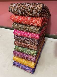 Wholesale Premium Brocade Fabric Luxurious Upholstery Crafting Custom Orders <b>for</b> <b>Wedding</b> Decor Exquisite Embroidery Knitted 100% - Product Image 3