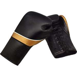Professional Boxing Training <b>Gloves</b> Lace <b>up</b> Design Boxing Genuine Cowhide Leather Boxing <b>Gloves</b> Lace <b>Up</b> - Product Image 1
