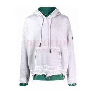 Sudadera con Capucha para Hombre, Diseño 2026, Color Personalizado, Superventas, Estilo Desgastado, Transpirable, Informal, de Invierno, Manga Larga - Product Image 1