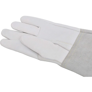 Guantes de Soldadura de Piel de Cabra de Grano Completo, Puño Largo, Alta Calidad, Suaves y Duraderos, 15 cm, Personalizables - Product Image 6