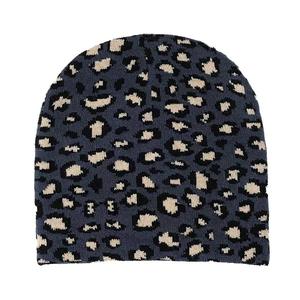 All Over Print Winter Knitted Angle Jacquard Beanie Hats Gorra deportiva duradera Logotipo personalizado Bordado Cuffless Toque Unisex - Product Image 5