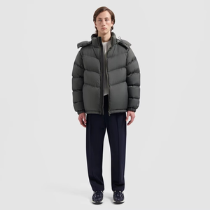 Veste matelassée pour hommes nouveau style, vestes chaudes, manteau d'hiver matelassé, vêtements d'extérieur décontractés, mode OEM, ODM, veste d'hiver personnalisée - Product Image 6