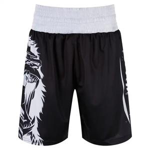 Pantalones cortos de boxeo de entrenamiento MMA para hombre, ropa de lucha 100% poliéster, pantalones cortos de boxeo de lucha Muay Thai, pantalones cortos de lucha de entrenamiento con logotipo personalizado - Product Image 3