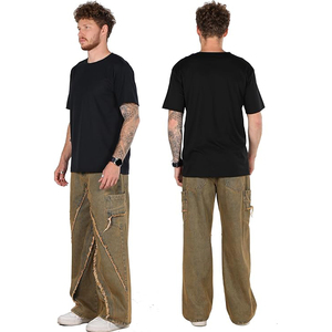 เสื้อยืดผ้าฝ้ายผู้ชายผ้านิ่มระบายอากาศได้ดีผลิตจากโรงงาน - Product Image 2