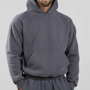 Sweat à capuche en coton biologique avec poche Sweats à capuche personnalisés pour hommes hommes Pulls à capuche Sweatshirts durables avec capuche - Product Image 3