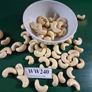 Anacardos baratos al por mayor Santigo WW240 Kaju Badam W240 anacardos tamaño de corte personalizado - Product Image 1