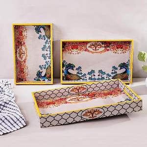 ถาดเสิร์ฟไม้ Meena เป็นมิตรต่อสิ่งแวดล้อมดีไซน์ทันสมัยอุปกรณ์ครัวขายดีเหมาะสำหรับจัดแสดงและเสิร์ฟ - Product Image 5