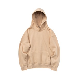 미국 사이즈 유니섹스 헤비웨이트 오버사이즈 후디 커스텀 플레인 남성 후디 & 스웨트셔츠 - Product Image 5