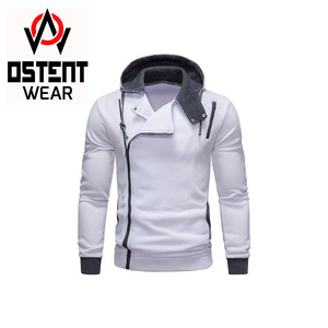 Sudadera con capucha de lana de alta calidad para hombre hecha a medida al por mayor, nuevo diseño con logotipo bordado para invierno - Product Image 2