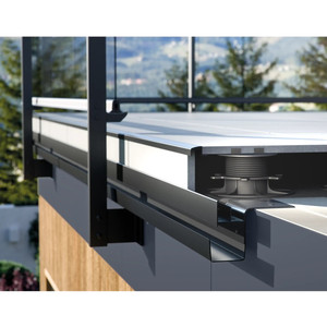Système de gouttières en aluminium Renoplast RK65, gouttière imperméable pour toits, terrasses, balcons, drainage durable, garantie 5 ans - Product Image 3