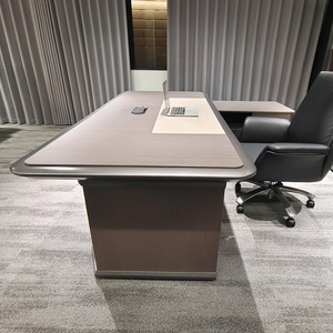 Escritorio Ejecutivo Moderno de Madera, Muebles de Oficina Ecológicos con Almacenamiento - Product Image 4