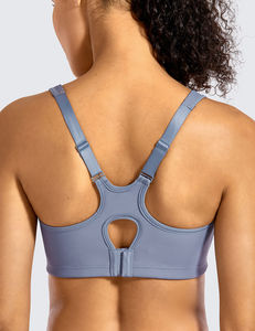 เสื้อชั้นในกีฬาผู้หญิง ราคาสมเหตุสมผล ระบายอากาศได้ดี ยั่งยืน แห้งเร็ว ชุดออกกำลังกาย รับผลิตแบบ OEM สำหรับฟิตเนส โยคะ และการฝึกซ้อม - Product Image 2