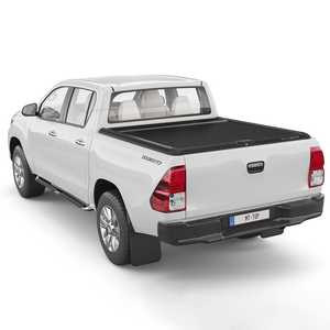 Cubierta de Caja Enrollable (Negra) para Toyota Hilux Mk8-9 (2016 en Adelante) Cabina Extra - Product Image 3