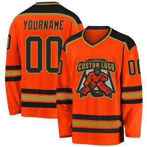 Maillot de hockey personnalisé pour hommes, femmes et enfants avec numéro de nom personnalisé et conception d'équipe Service OEM fourni - Product Image 1